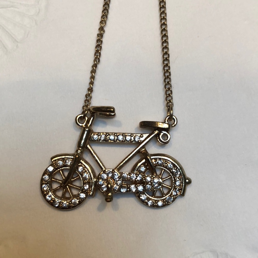 Bicycle Necklace - Loooong Chain